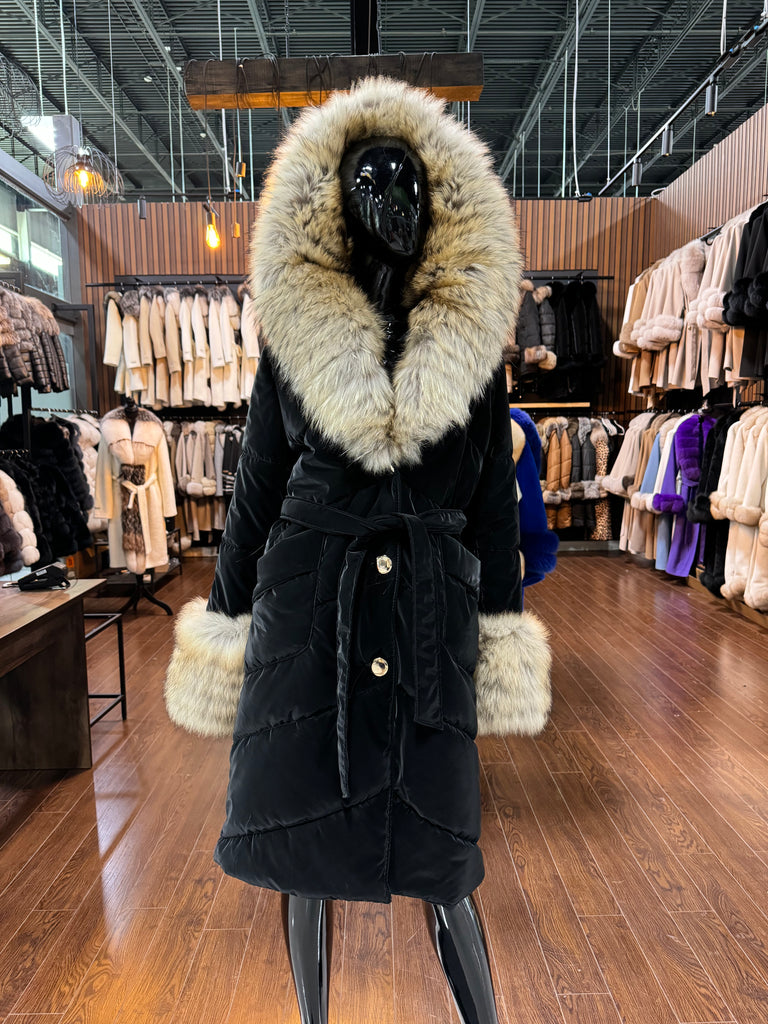 Fox Fur And Specially Insulated Coat